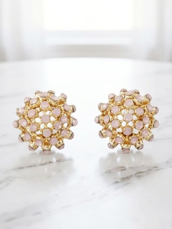 Elizabeth Besich Jewelry - Ladies Fashionable Pink Stud Earrings